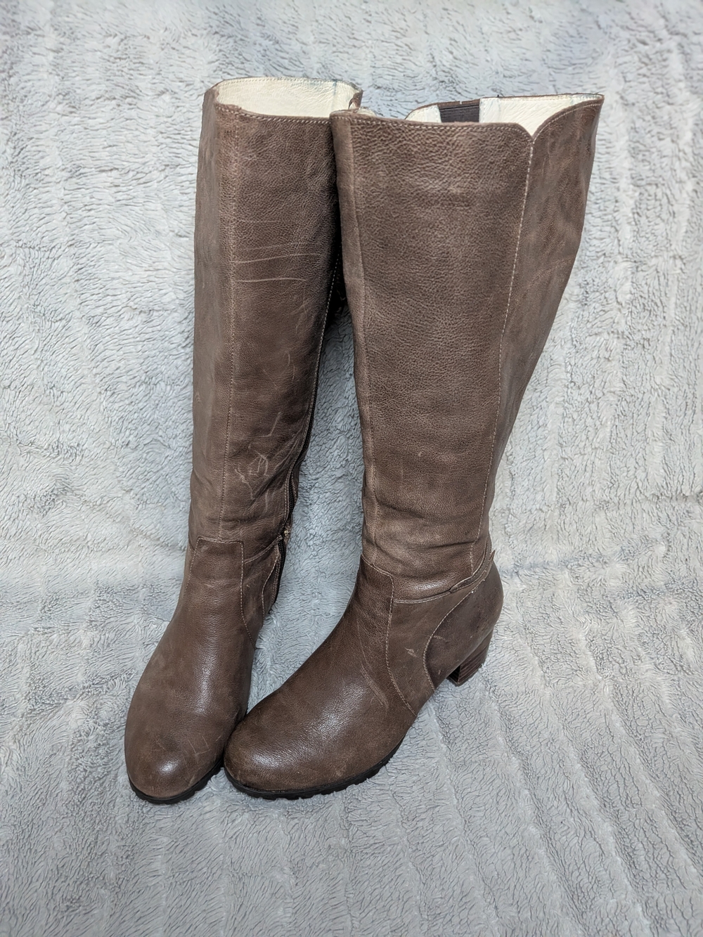 Jambu Tall Heeled Boots in Brown Size 8.5